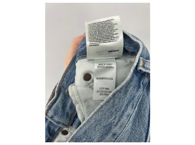 Agolde Jeans azul "Pinch dos anos 90" - vista 3
