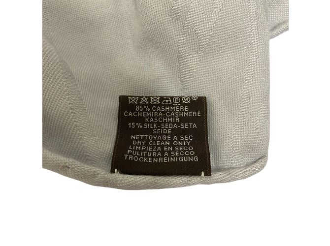 Stola in cashmere e seta New Libris di Hermès Marrone - vista 8