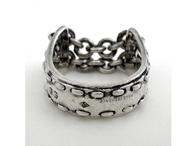 Ring Anello Catena Hermès Messico in Argento 925 - vista 3