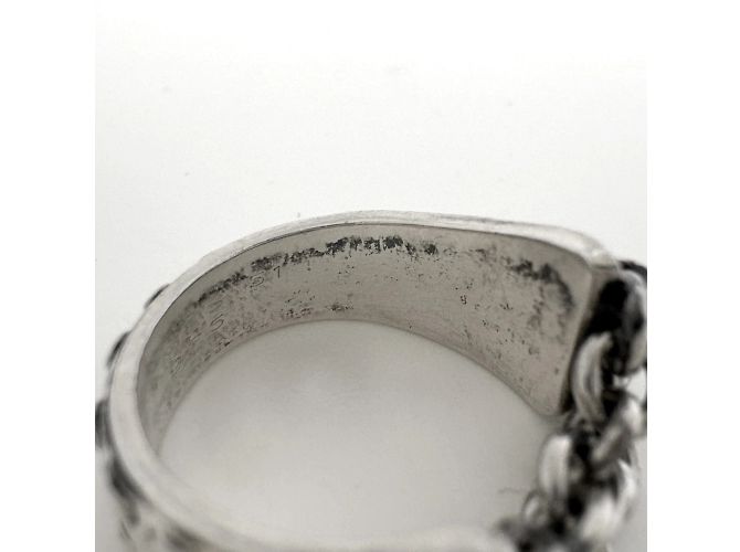 Ring Anello Catena Hermès Messico in Argento 925 - vista 5