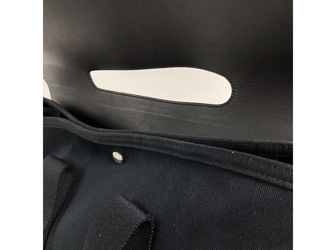 Borsa tote Hermès Valparaiso MM Nero - vista 6