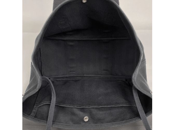 Borsa tote Hermès Valparaiso MM Nero - vista 8