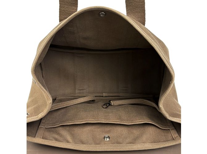 Hermès Valparaiso MM Tote Bag in Etoupe Grau Taupe - Ansicht 12