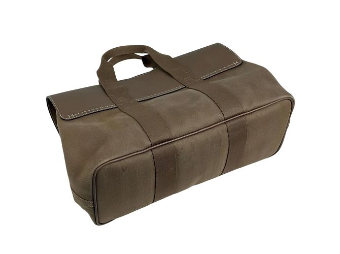 Hermès Valparaiso MM Tote Bag in Etoupe Grau Taupe - Ansicht 2