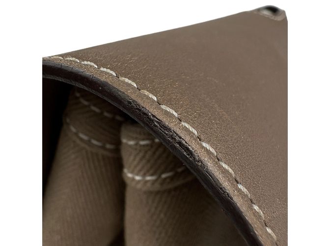 Hermès Valparaiso MM Tote Bag in Etoupe Grau Taupe - Ansicht 7