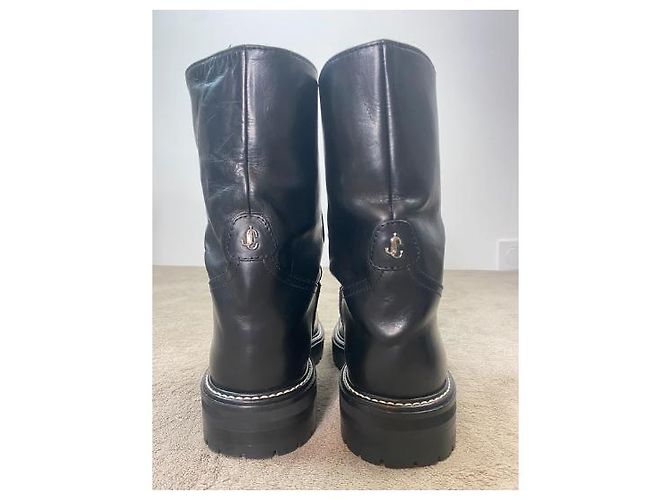 Stivaletti Yari Jimmy Choo in pelle nera Nero - vista 2
