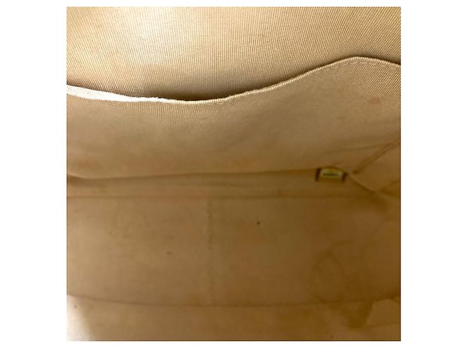Borsa a Spalla Chanel Coco Mark Matelassé Bianca Bianco - vista 8