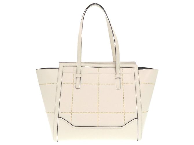 Borsa tote in pelle bianca Salvatore Ferragamo Bianco - vista 2