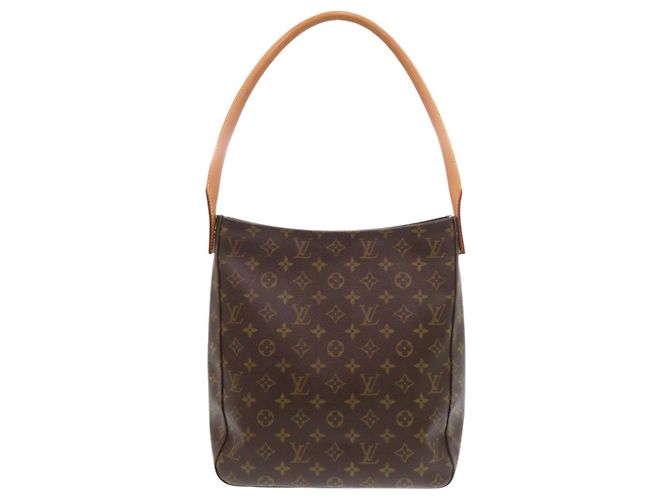 Borsa a Spalla Looping GM Monogramma Louis Vuitton Marrone - vista 2