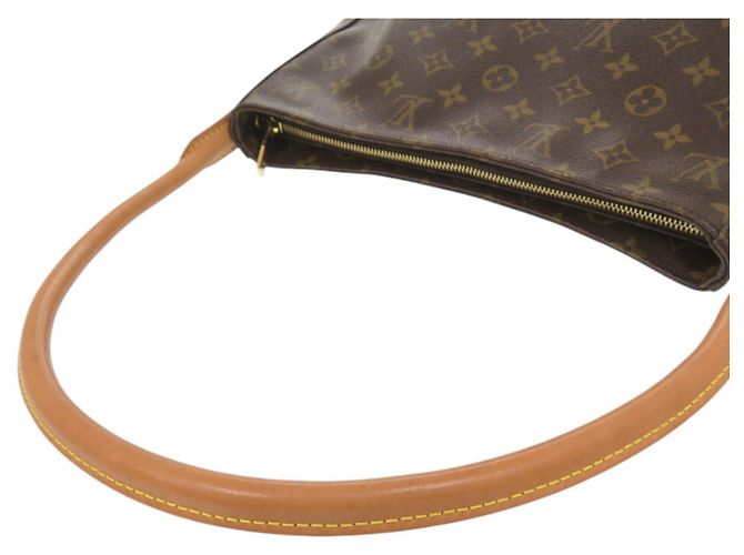 Borsa a Spalla Looping GM Monogramma Louis Vuitton Marrone - vista 5