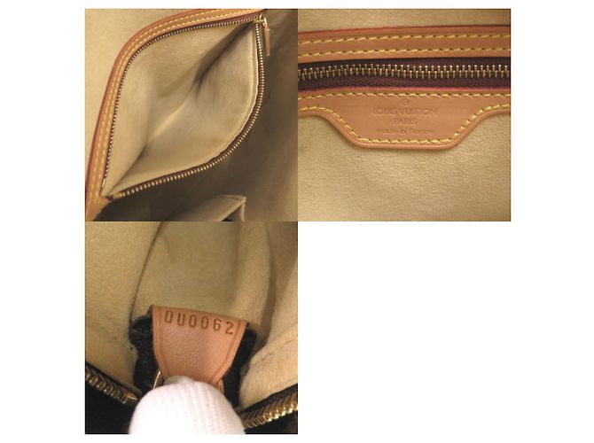 Borsa a Spalla Looping GM Monogramma Louis Vuitton Marrone - vista 7