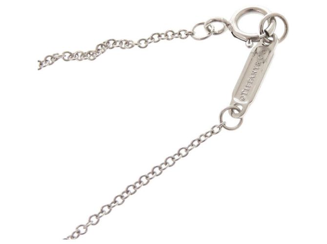 Tiffany & Co Collana Tiffany T Smile Blu D'oro - vista 5