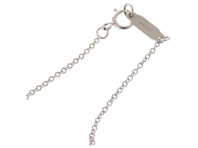 Tiffany & Co Collana Tiffany T Smile Blu D'oro - vista 6