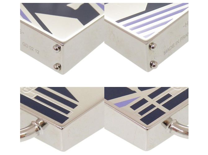 Hermès Curiosité Kelly Silber Charm Anhänger - vista 5