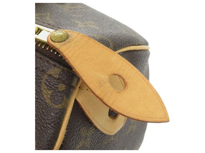 Borsa a mano Louis Vuitton Speedy 25 Monogram Marrone Monogramma - vista 9