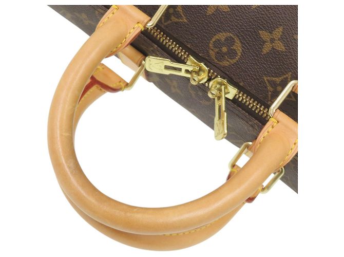 Borsa Boston Keepall 45 Monogram Louis Vuitton Marrone Monogramma - vista 6