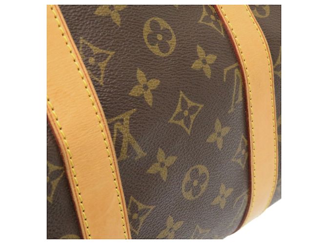 Borsa Boston Keepall 45 Monogram Louis Vuitton Marrone Monogramma - vista 9