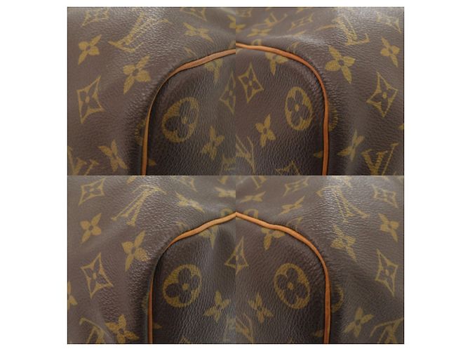 Borsa Boston Keepall 45 Monogram Louis Vuitton Marrone Monogramma - vista 4