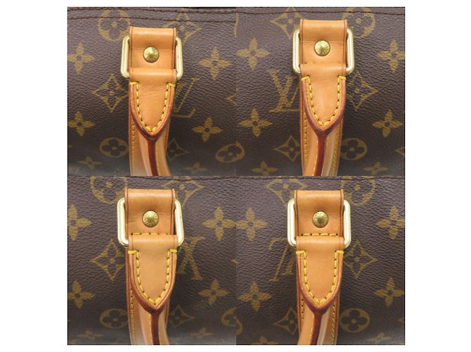 Borsa Boston Keepall 45 Monogram Louis Vuitton Marrone Monogramma - vista 7