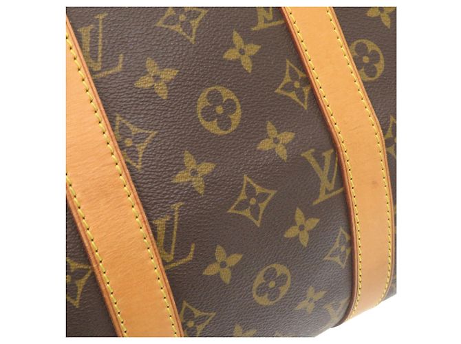 Borsa Boston Keepall 45 Monogram Louis Vuitton Marrone Monogramma - vista 8