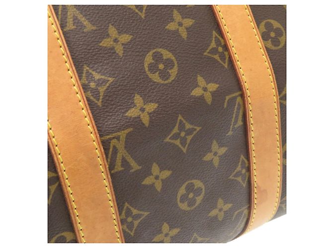 Borsa Boston Keepall 45 Monogram Louis Vuitton Marrone Monogramma - vista 9