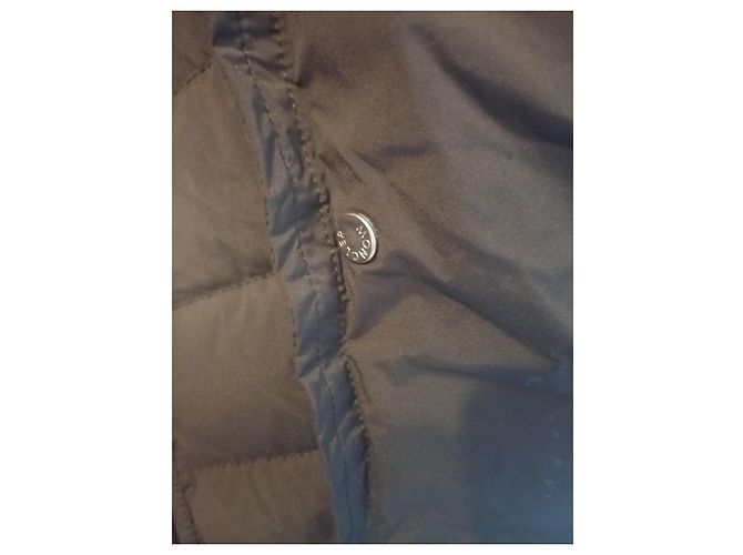 Giacca Moncler Blu Navy in Piuma e Piumino - vista 6
