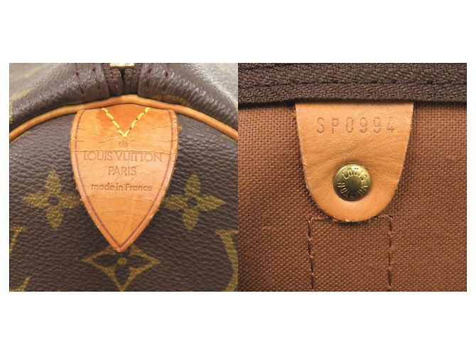 Borsa Boston Keepall 45 Monogram Louis Vuitton Marrone Monogramma - vista 9