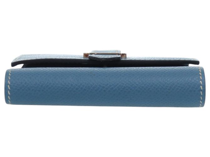 Billetera Bifold Recto Verso Bearn de Hermès Azul - vista 4