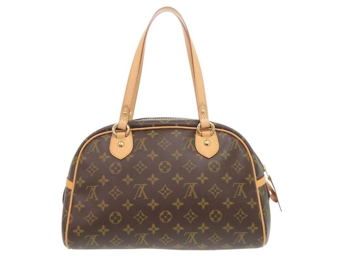 Borsa a mano Monogram Montorgueil PM di Louis Vuitton Marrone Monogramma - vista 2