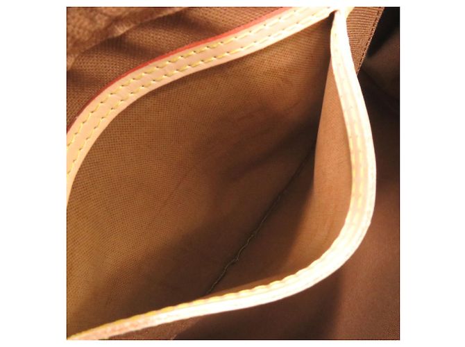 Borsa a mano Monogram Montorgueil PM di Louis Vuitton Marrone Monogramma - vista 6