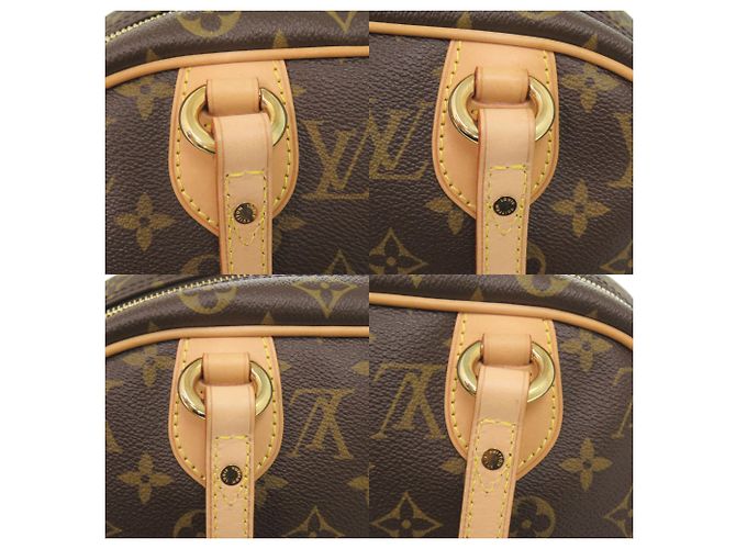 Borsa a mano Monogram Montorgueil PM di Louis Vuitton Marrone Monogramma - vista 8