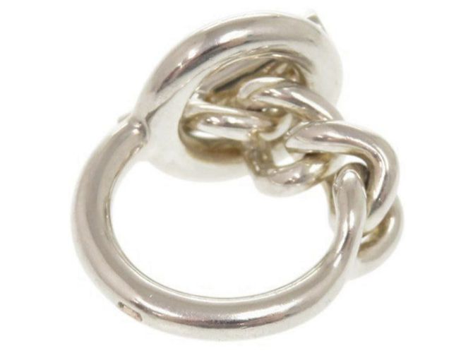 Ring Anillo de plata 925 Croisette de Hermès - vista 3