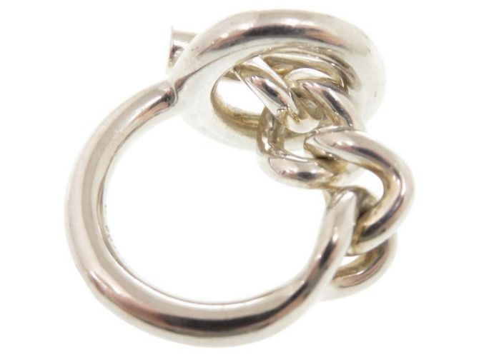 Ring Anillo de plata 925 Croisette de Hermès - vista 9