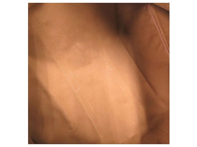 Borsa Boston Monogram Keepall Bandoulière 60 Louis Vuitton Marrone Monogramma - vista 5
