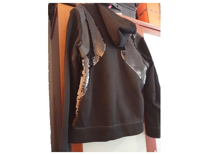 Pull Dsquared2 Noir en Viscose M - vue 4