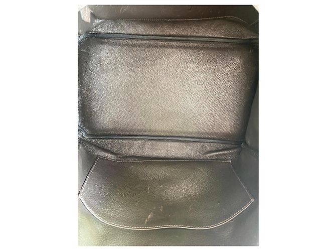 Borsa Hermès Birkin 35 in pelle granata marrone - vista 13