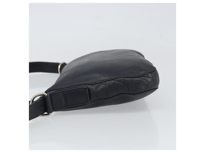 Céline Celine Pelle Vintage Blu navy - vista 4