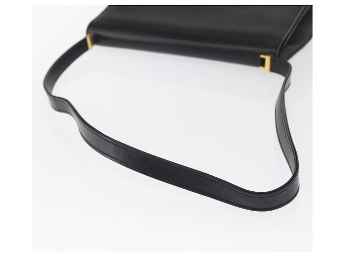 Borsa a Spalla Christian Dior in Pelle Nera e Oro Auth BA9830 Nero D'oro - vista 6