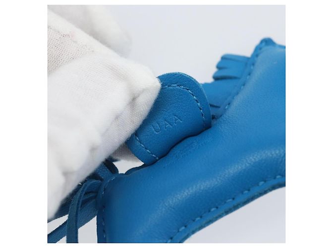Hermès HERMES Rodeo PM Charm Pelle Blu Zanzibar Auth ka1717SAV - vista 14