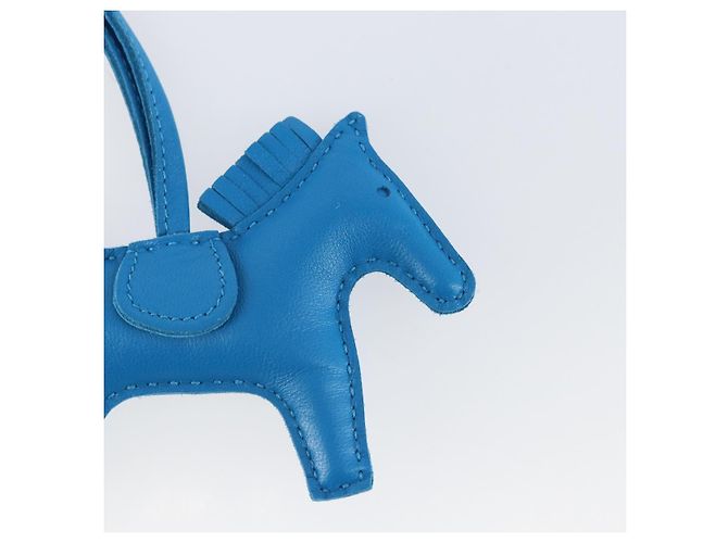 Hermès HERMES Rodeo PM Charm Pelle Blu Zanzibar Auth ka1717SAV - vista 8