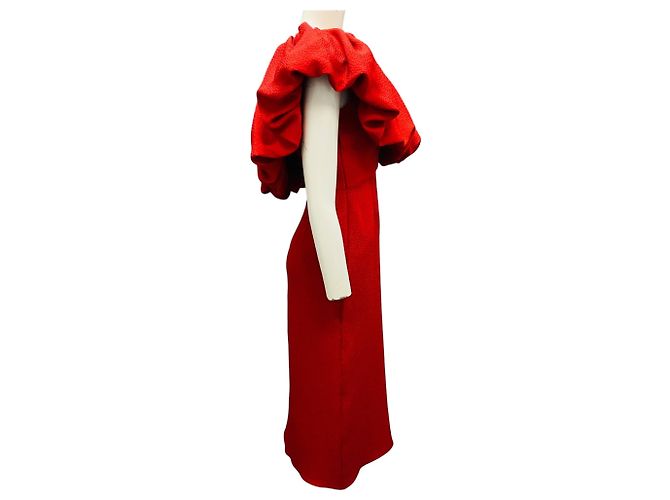 Autre Marque Vestido Aurora Rojo Carnelian Edeline Lee Roja - vista 2