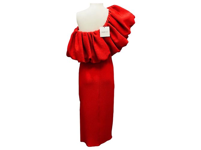 Autre Marque Vestido Aurora Rojo Carnelian Edeline Lee Roja - vista 3