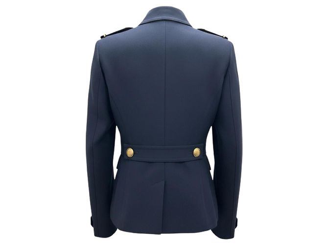 Burberry Navy Classic Double Breasted Jacket Navy blue - view 2