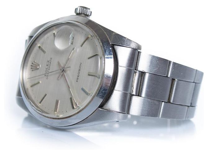 Rolex, Oyster precisión 6694 1983 con esfera de algodón Plata - vista 9