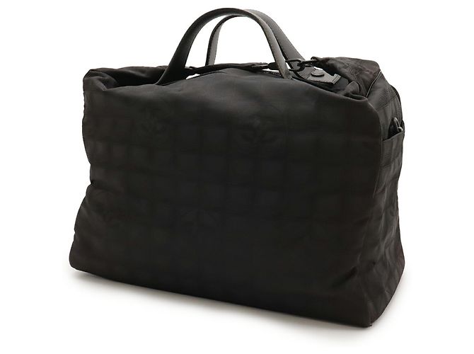 Borsa Boston della nuova linea di viaggio Chanel Nero - vista 3
