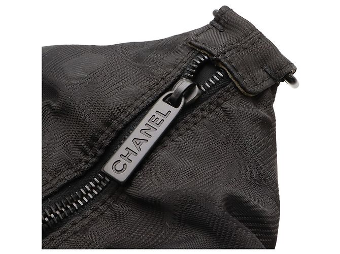 Borsa Boston della nuova linea di viaggio Chanel Nero - vista 5