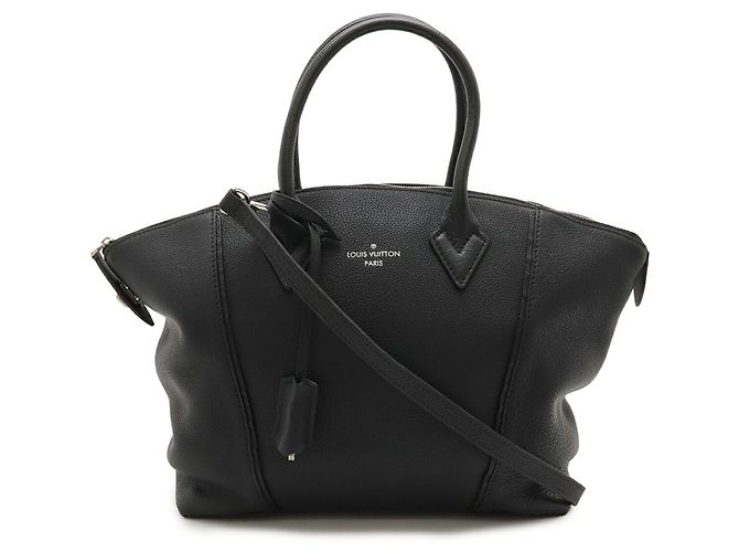 Borsa Louis Vuitton Parnassus Lockit PM Nero - vista 2
