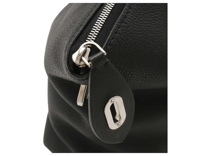 Borsa Louis Vuitton Parnassus Lockit PM Nero - vista 5
