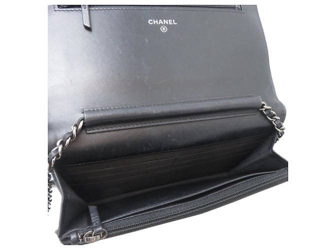 Chanel Lammleder Kettenbörse Schwarz - Ansicht 7