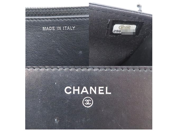 Chanel Lammleder Kettenbörse Schwarz - Ansicht 8